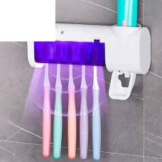 Стерилизатор диспенсер для зубных щеток ультрафиолетовый Toothbrush sterilizer 